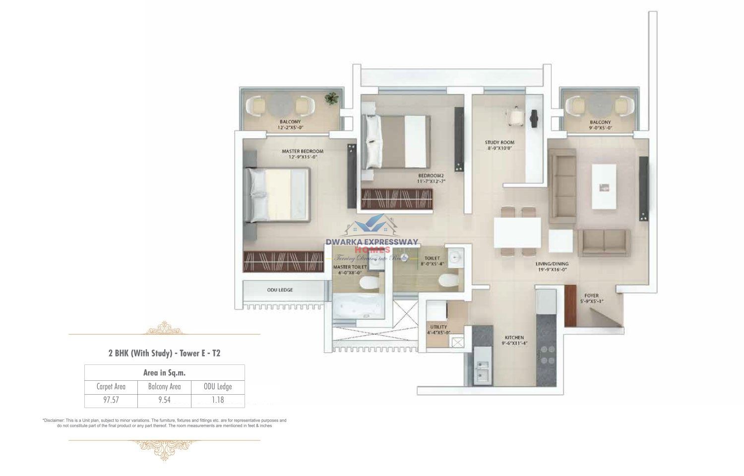 Tata Gurgaon Gateway Floor Plan